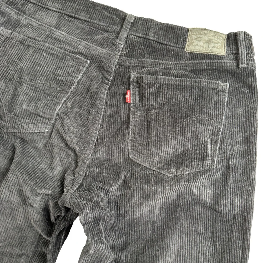 Levi's Black Corduroy Pants Men Size W32 L30 Stretch Casual Work Street Grunge